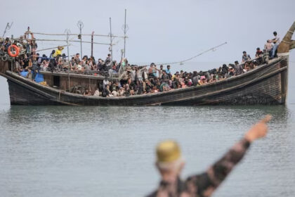 Boat Crammed With Rohingya Refugees Sent Back To Sea in ‘Indonesia’