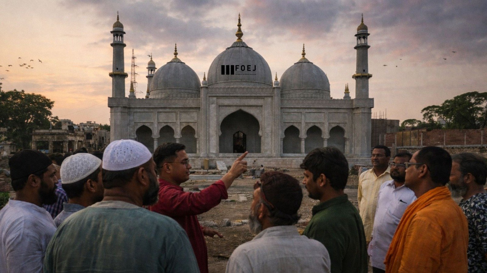 Replica Babri Masjid Project in Murshidabad Ignites Political Tussle Ahead of Bengal Elections